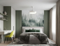 Preview: Kanlux LED Deckenleuchte PLAVE INB49 CCT 3000/4000/6500K FB Ø490 mit Ventilator 46372