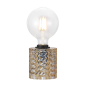 Preview: Nordlux Tischlampe HOLLYWOOD E27 Bernstein Tischleuchte