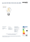 Preview: Energetic LED Lampe A60 2700K 806Lm 3-stufig dimmbar E27 5251000221