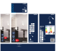 Preview: Klemmlampe Mento Nordlux weiss LED 3W Tischlampe Flexarm 75582001