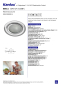 Preview: Kanlux GAVI Möbelleuchte Chrome flach G4 00811