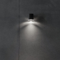 Preview: Kanlux Fassadenleuchte ZEVI W EL mit Bewegungsmelder PIR Sensor graphit IP54 90101