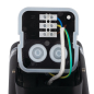 Preview: Kanlux Wandleuchte ZEVI W EL mit Bewegungsmelder PIR Sensor schwarz IP54 1xGU10 90100
