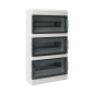 Preview: IP65 Sicherungskasten 3x13 Module ABS KDB MK2 Aufputz IDEAL 90127