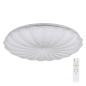 Preview: Kanlux LED Deckenleuchte BONSA CCT 3000K, 4000K, 6500K FB dimmbar Ø490 weiss Sternenhimmel 90222