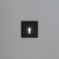 Preview: LED Treppenleuchte MAGNIK schwarz CCT 2700-5700K eckig 230V 1,7W 10Lm 90792