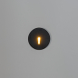 Preview: LED Stuffenleuchte MAGNIK schwarz CCT 2700-5700K rund 230V 1,7W 10Lm 90796
