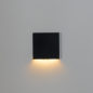 Preview: LED Wandleuchte MAGNIK schwarz CCT 2700-5700K eckig 230V 1,7W 7Lm 90824