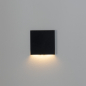 Preview: LED Wandleuchte MAGNIK schwarz CCT 2700-5700K eckig 230V 1,7W 7Lm 90824