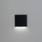 Preview: LED Wandleuchte MAGNIK schwarz CCT 2700-5700K eckig 230V 1,7W 7Lm 90824