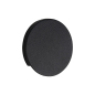 Preview: LED Wandeinbauleuchte MAGNIK schwarz rund 230V CCT 2700-5700K 1,7W 7Lm 90826