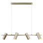Preview: Nordlux Alanis 4 Pendelleuchte Messing Pendant 2213423035