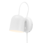 Preview: Wandlampe Angle Weiss/Telegrau mit USB und Magnet Nordllux DFTP GU10 2120601001