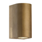 Preview: Aussenwandleuchte Canto Maxi 2 Nordlux 2x GU10 Wandleuchte Brass Messing