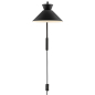 Preview: Nordische Wandleuchte Dial Nordlux schwarz E27 skandinavische Wandlampe 2213371003