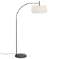 Preview: Nordlux Stehlampe Dicte Weiss E27 Bodenlampe, Schirm aus Textilien