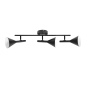 Preview: Deckenleuchte Kelvis Nordlux schwarz 3xGU10 skandinavische Deckenlampe