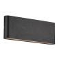 Preview: Nordlux LED Wandleuchte KINVER 26 schwarz IP54 2118181003