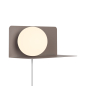 Preview: Nordlux Kinderleuchte mit Ablage Lilibeth E14 Braun Wandleuchte 2312931018