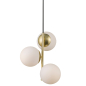 Preview: Pendelleuchte Lilly Nordlux Pendel 3xE14 Pendant Messing 48603035