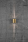Preview: LED Wandleuchte Canto 2 Nordlux 2x6W Messing IP44 Aussenleuchte 49701035