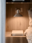 Preview: Nordlux Wandleuchte Darci Short DFTP E14 Sand 2320221008