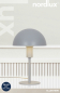 Preview: Nordlux Tischleuchte Ellen MIni grau E14 Tischlampe H25 2213745010