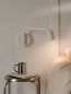 Preview: Wandlampe Explore Long Nordlux weiss GU10 schwenkbare Wandleuchte
