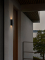 Preview: Nordlux LED Wandleuchte Fold 10 Seaside 2x3.75W IP54 Aussenleuchte schwarz 2518031203