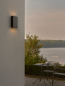 Preview: Nordlux LED Fassadenleuchte Fold 15 Seaside 2x5W IP54 Wandleuchte schwarz 2518041203