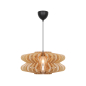 Preview: Holzleuchte Manago Ø50 Nordlux braun Pendelleuchte 2512353014 - Zwei Designs in einem