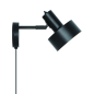 Preview: Nordlux Wandleuchte Matis E27 schwarz 2512201003