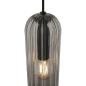 Preview: Nordlux Miella 3-Rail Pendelleuchte Rauchfarben Pendel E27 Pendant Smoked Glas 2412533047