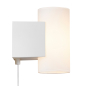 Preview: Nordlux LED Wandleuchte Mona Weiss RA90 2700K 3-stufiges Moodmaker™-Dimmen 2110561001