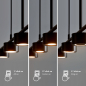 Preview: LED Deckenleuchte Nordlux Clyde 4 Spotlight Dimmbar Moodmaker™ Schwarz 2213530103