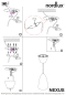 Preview: Pendelleuchte Nexus 10 Nordlux grau Hängeleuchte 77253010 ohne Leuchtmittel