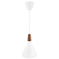 Preview: Designer Pendelleuchte Nori 18 DFTP weiss E27