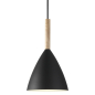 Preview: Pendelleuchte Nordlux PURE 20 Design for the People Pendel Holz Schwarz E27 43293003