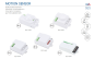 Preview: Bemko Mikrowellen Bewegungsmelder 360° 500W IP20 B52-SES73WH