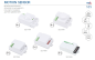 Preview: Bemko Mikrowellen Bewegungsmelder 360° 600W IP20 B52-SES76WH