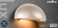 Preview: Nordische Wandleuchte Scorpius Maxi Nordlux sand sandfarbig Downlight E27 21751008