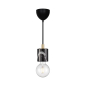 Preview: Nordlux Pendellampe SIV Pendel Marmor E27 Pendelleuchte schwarz 45883003