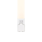 Preview: Nordlux LED Spiegelleuchte Sjaver IP44 Wandleuchte 3000/4000K RA90 mit Steckdose weiss 2510451001