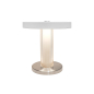 Preview: Nordlux LED Trezzi Portable DFTP Akkuleuchte Weiss Tischleuchte 3-Step dimming 2520135001