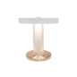 Preview: Nordlux LED Trezzi Portable DFTP Akkuleuchte Weiss Tischleuchte 3-Step dimming 2520135001