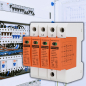 Preview: Schelinger Überspannungsschutz 4P 5kA(10/350) Typ T1+T2 (B+C) A51-SPD01-4P-B+C