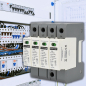 Preview: Schelinger Überspannungsschutz 4P 8kA(10/350) Typ T1+T2 (B+C) A51-SPD02-4P-B+C