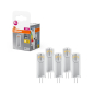 Preview: 5er Pack OSRAM G4 LED Strahler 0,9W 320° 2700K warmweiss 100Lm PIN Stift - Kopie
