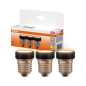Preview: 3er Pack OSRAM E27 LED STAR FLAT 3.5W 2700K warmweiss 300Lm