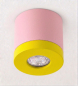 Preview: BIOLEDEX Deckenleuchte Pikko pink/gelb GU10 MR16 Kinderzimmerleuchte